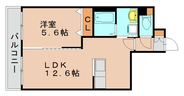 箱崎駅 徒歩7分 4階の物件間取画像